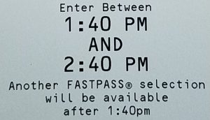 Fastpass Info Detail